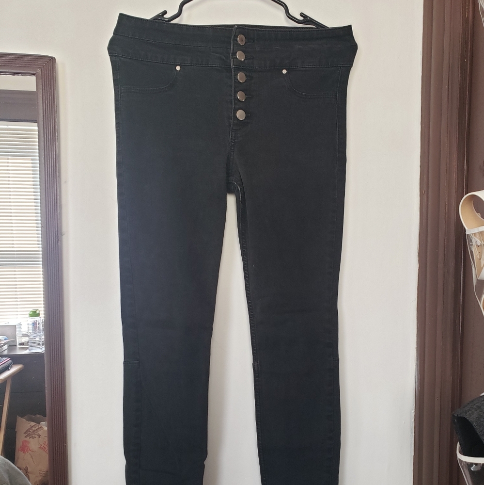 Abercrombie & Fitch Black Jeans.